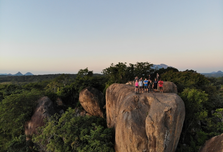 Top of Hyena Rock