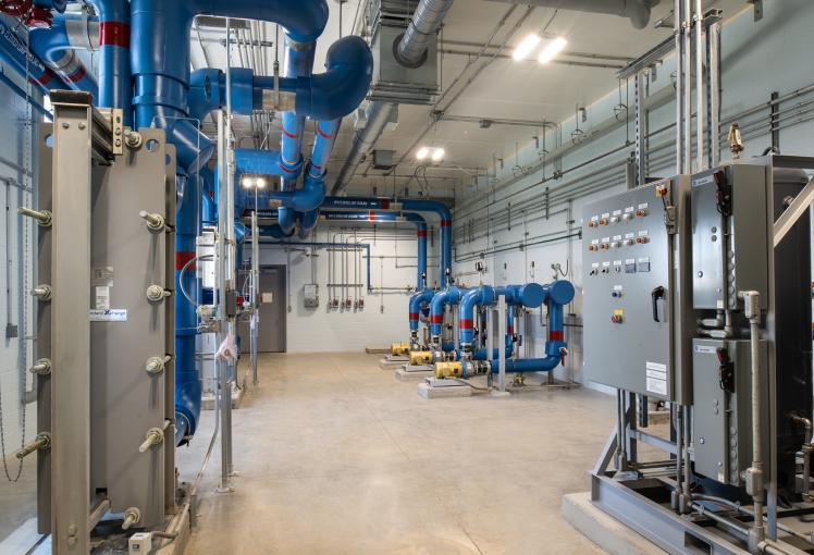 Toledo Collins Park WTP Ozone Treatment Facility Interior