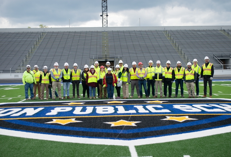 Shook_Welcome Stadium Group Site Visit