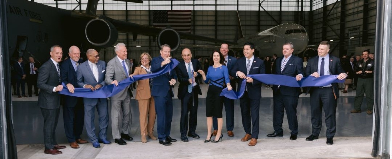 SNC Hangar Ribbon Cutting