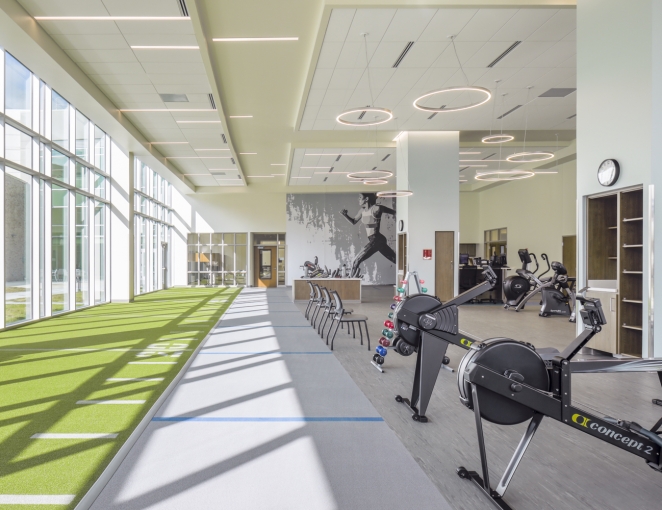 Wayne Healthcare Wellness Area