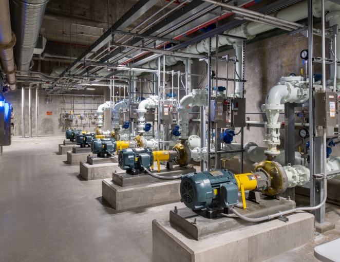 Toledo Collins Park WTP Ozone Treatment Facility Interior