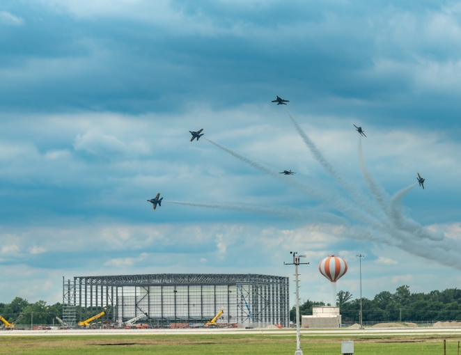 SNC Hangar Dayton Airshow