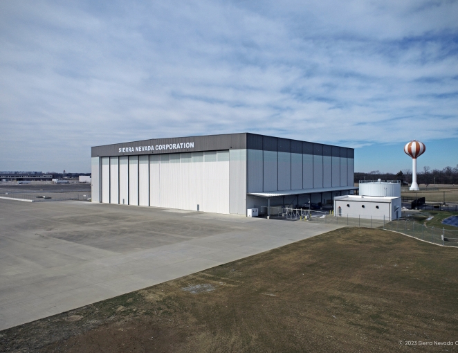 SNC Hangar Exterior