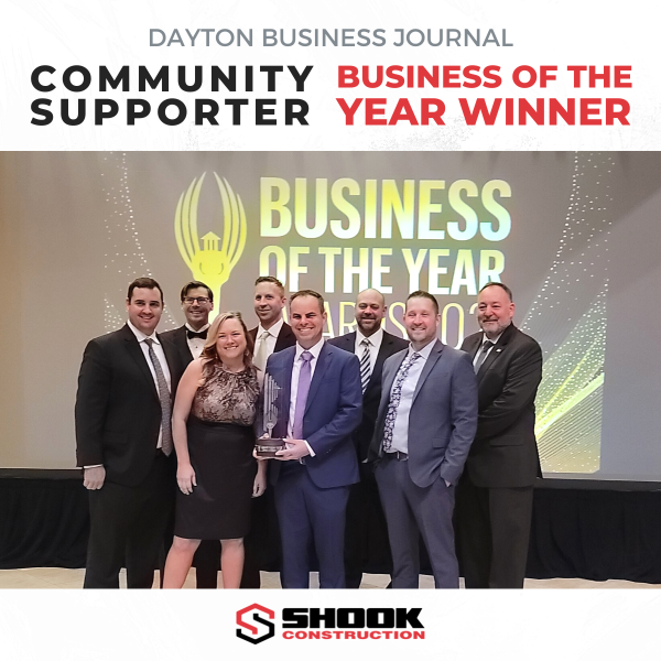 Shook Wins the DBJ Community Supporter of the Year Award