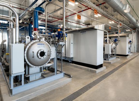 Toledo Collins Park WTP Ozone Treatment Facility Interior