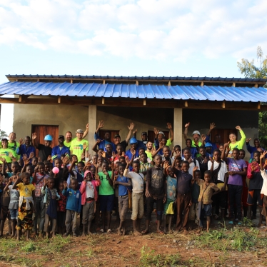 Mozambique_Completed Dormitory with Kids