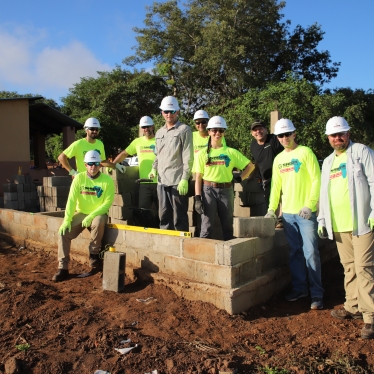 Shook team in Mozambique