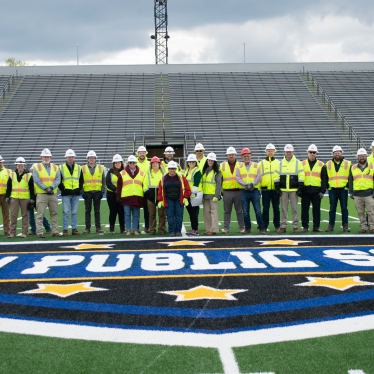 DPS Welcome Stadium Site Visit