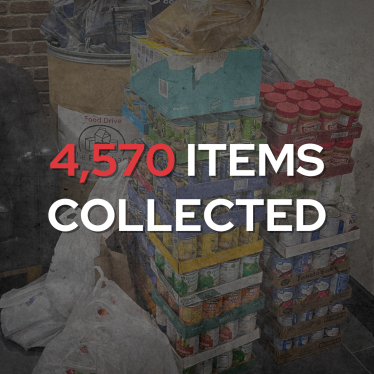 1Shook, 1Mission Food Drive - Total Collected