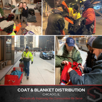 Chicago Coat and Blanket Distribution