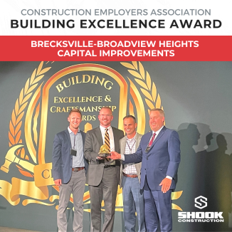 Shook Wins a CEA Building Excellence Award