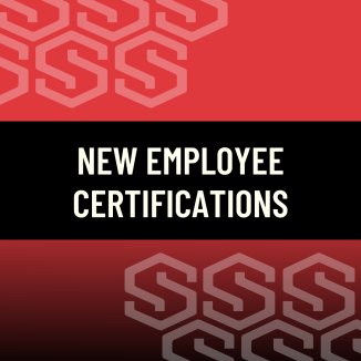 New Employee Certifications