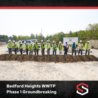 Bedford Heights WWTP Groundbreaking