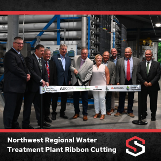 Northwest Regional Water Treatment Plant Ribbon Cutting