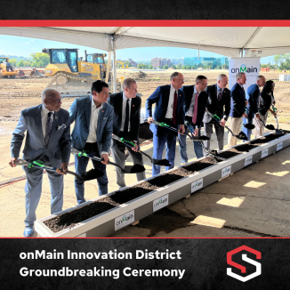 onMain Innovation District Groundbreaking