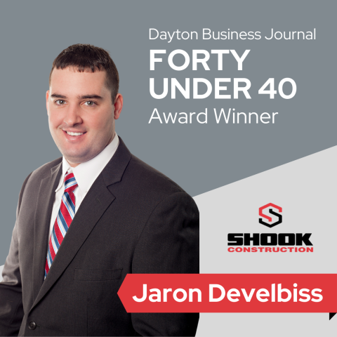 Jaron Develbiss named Dayton Business Journal Forty Under 40 Award Winner