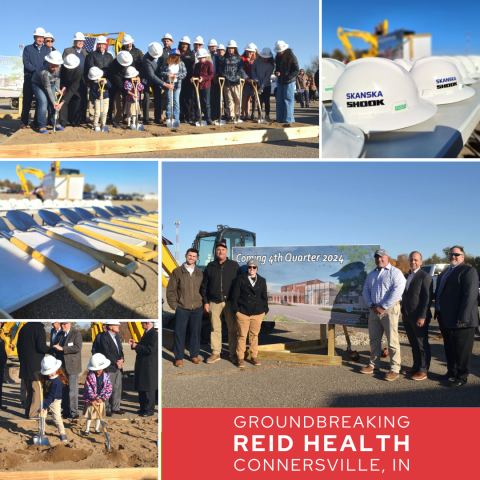 Reid Health Connersville, Indiana Groundbreaking