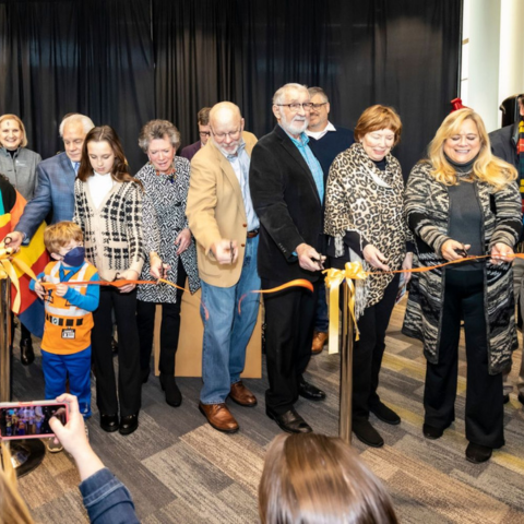 Ribbon cutting