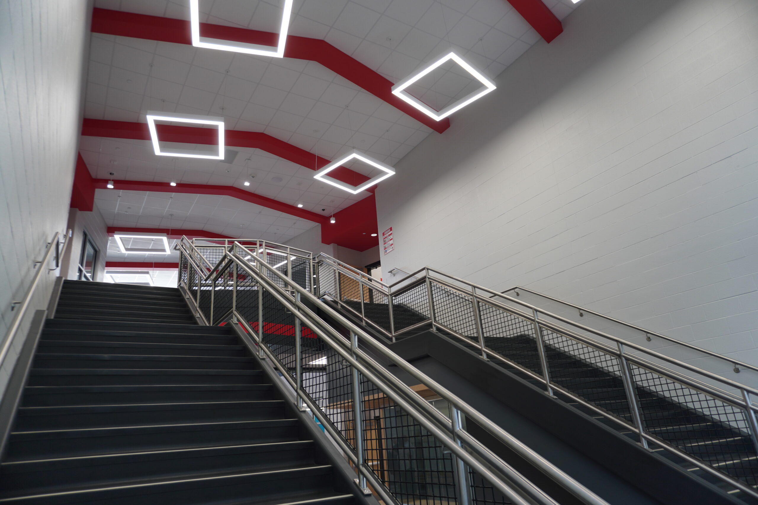 West Carrollton Schools, 2-4 Elementary Stairwell