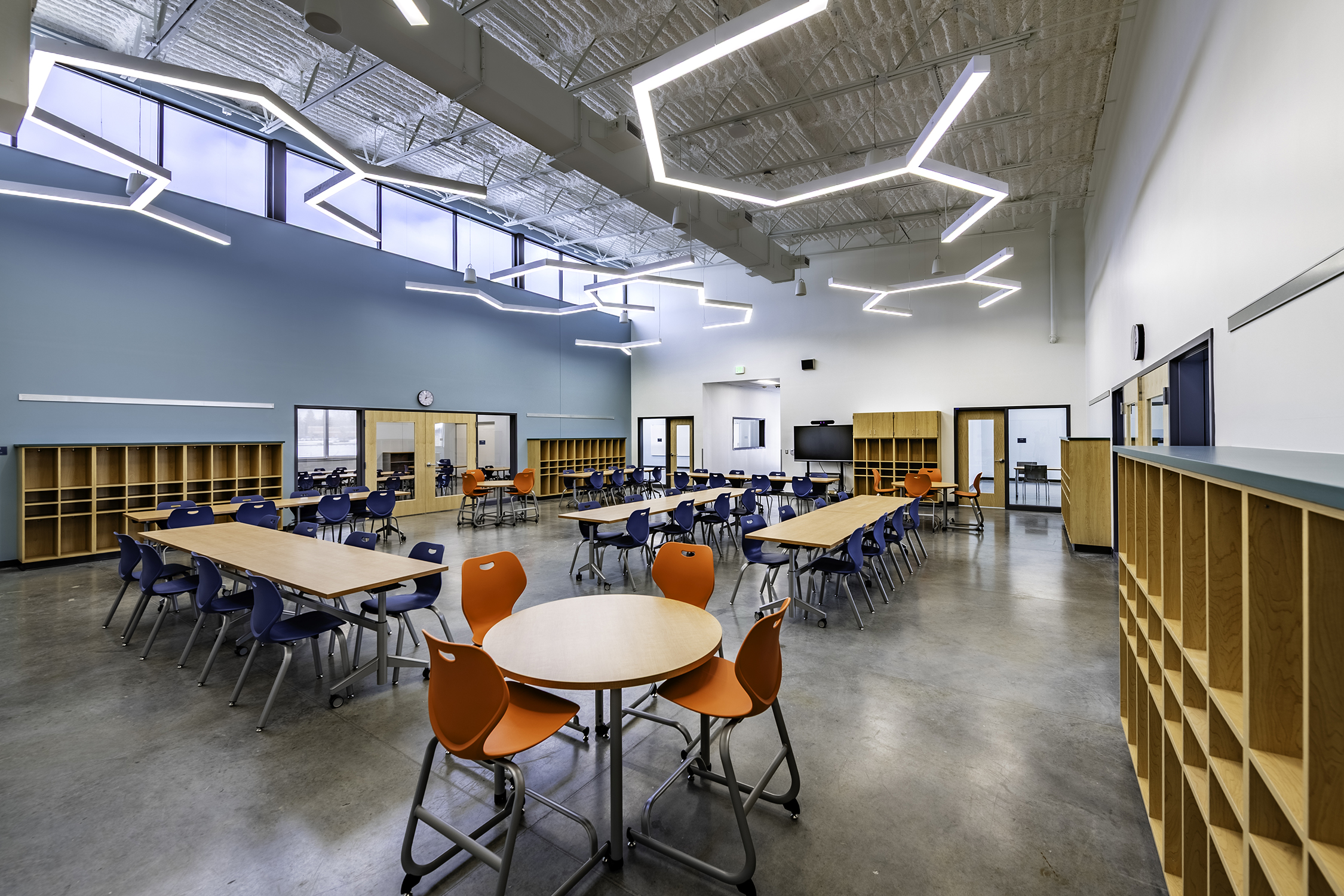 Shook 2025 Dayton Regional STEM School_Class Pod Multi-Use Area