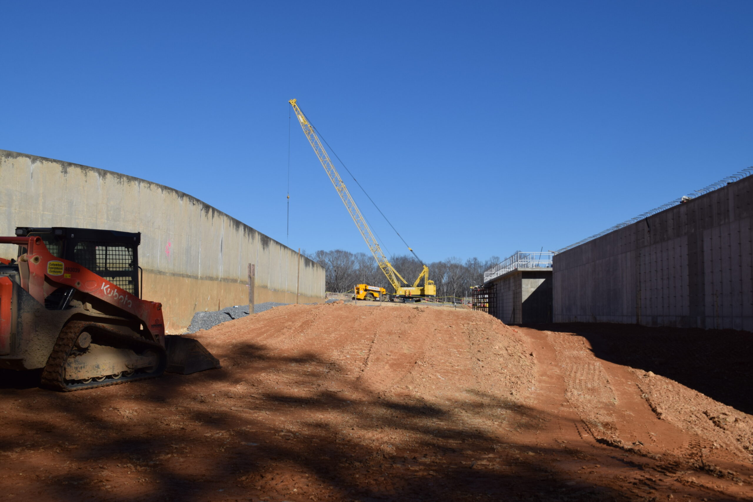 Siler City WWTP_Crane