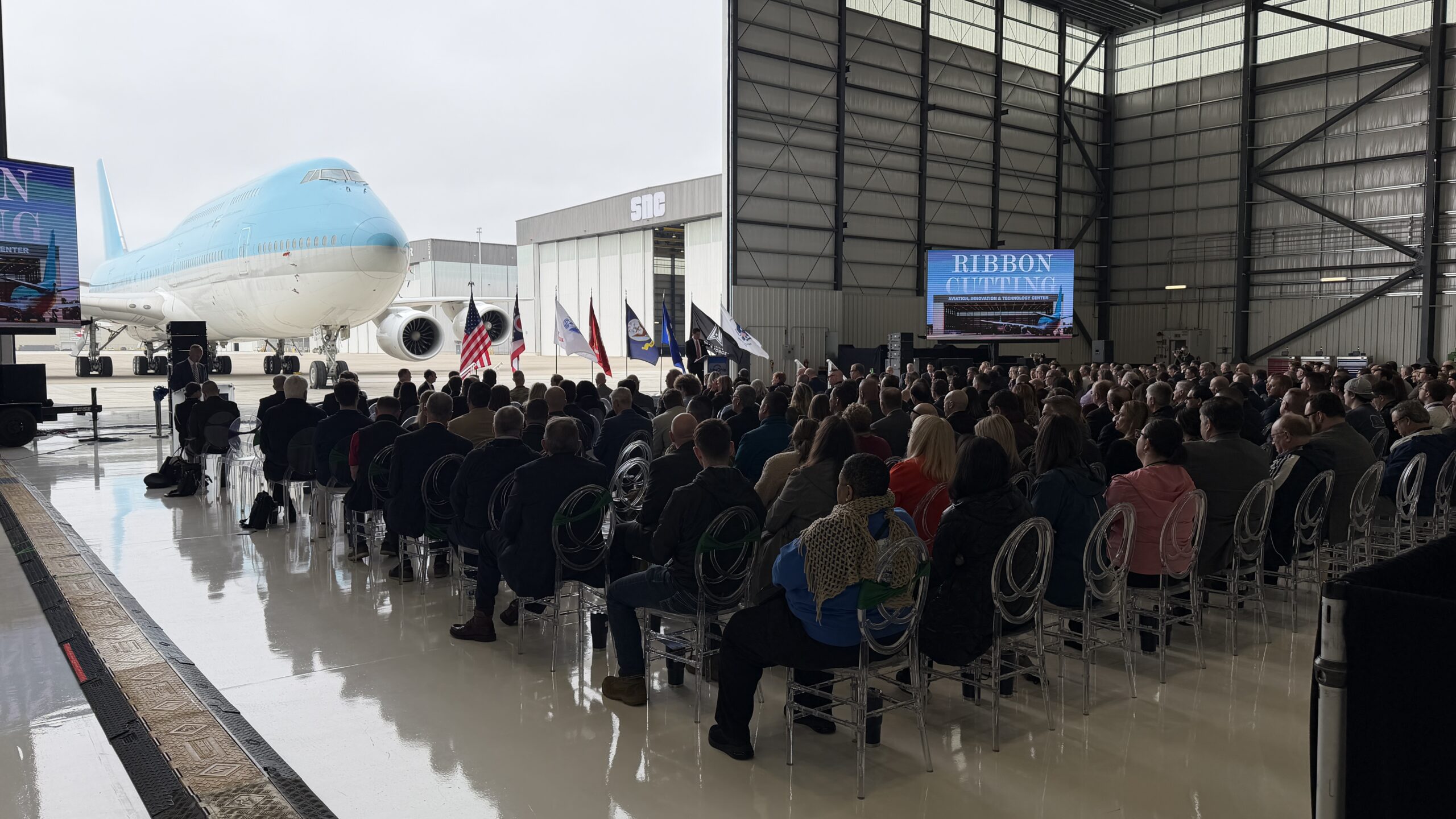 SNC MRO 3 & 4 Ribbon Cutting