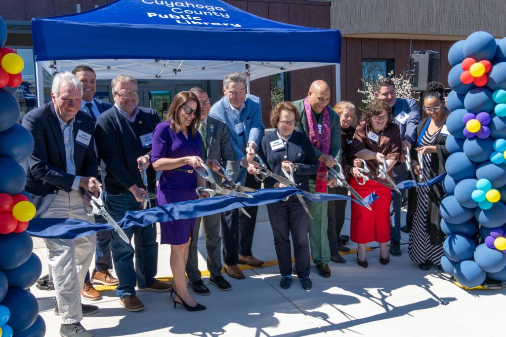 Cuyahoga County Public Library, Parma Heights Branch Ribbon Cutting