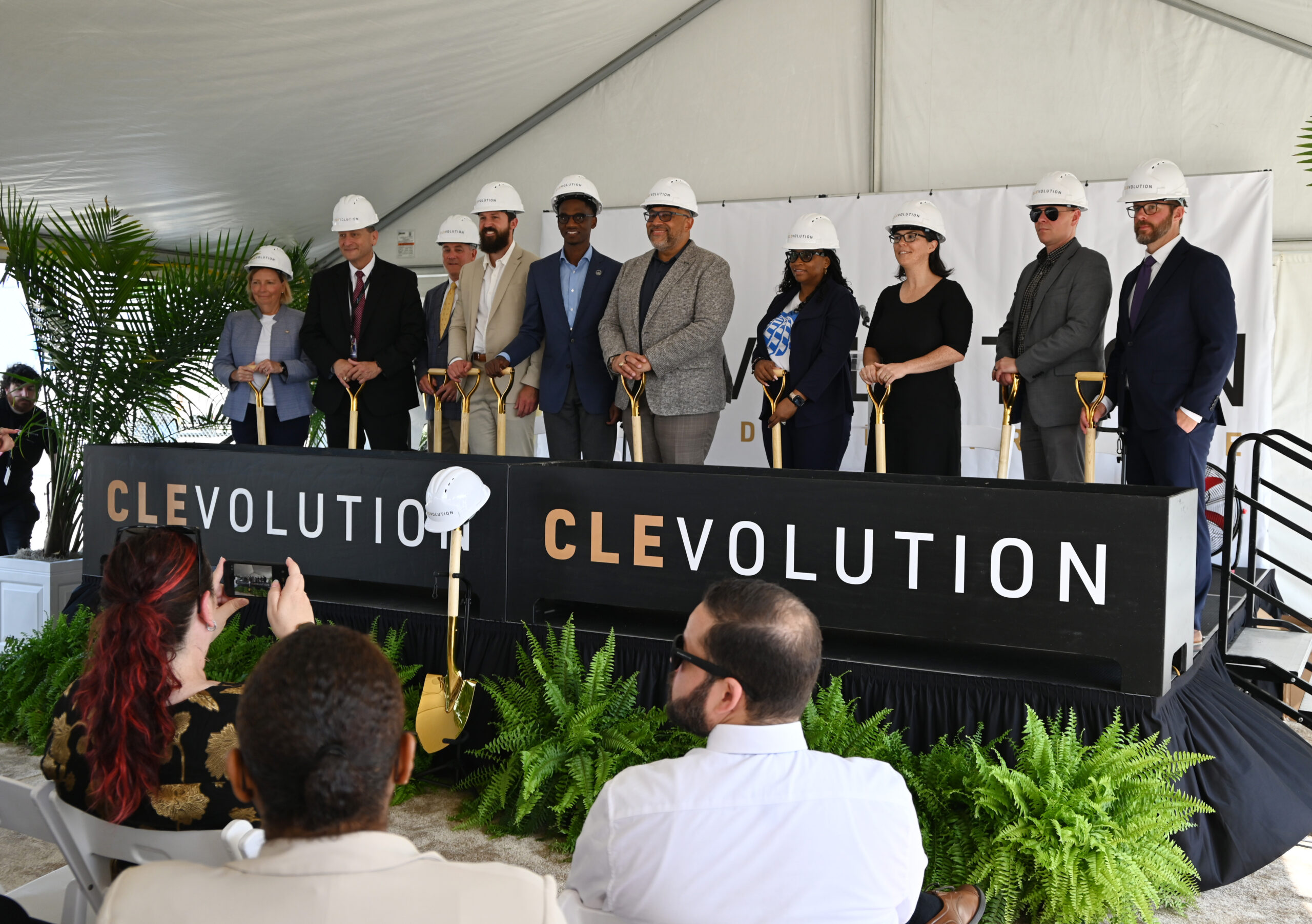 Cleveland Hopkins Gold Lot Groundbreaking 2026