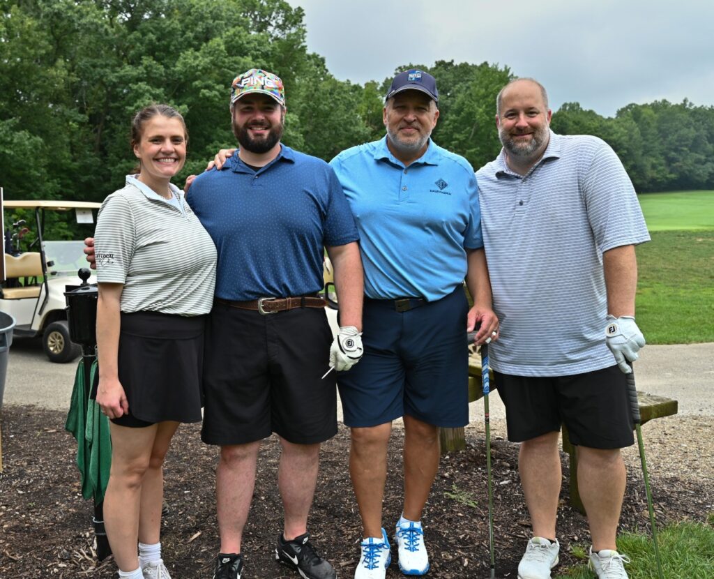 Group of golfers at Shook Foundation Invitational in Cleveland