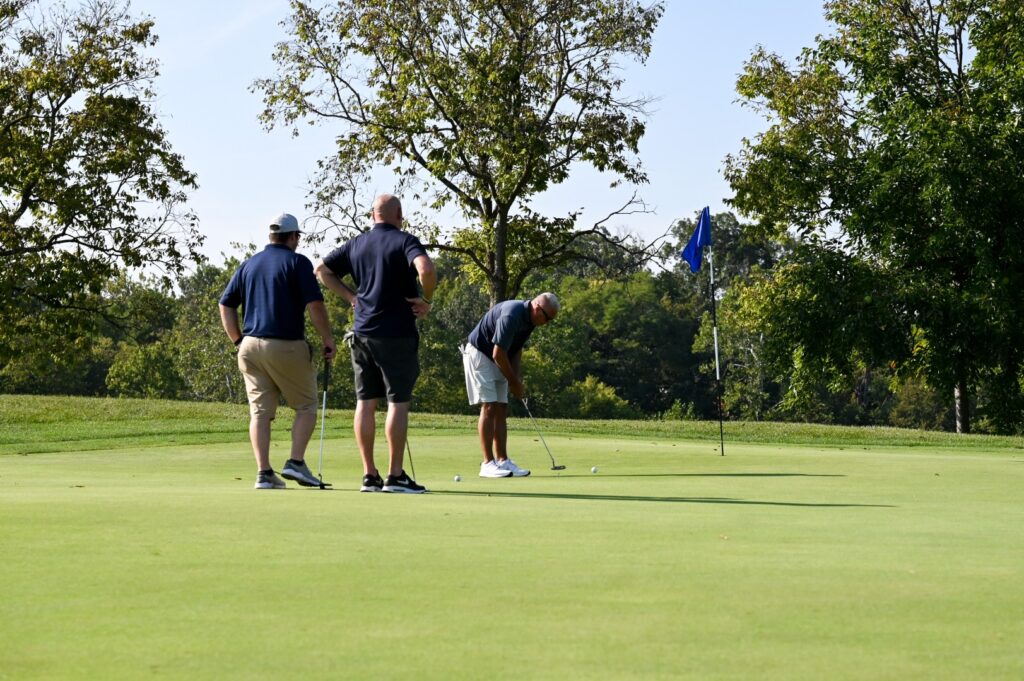 Group of golfers at Shook Foundation Invitational in Dayton